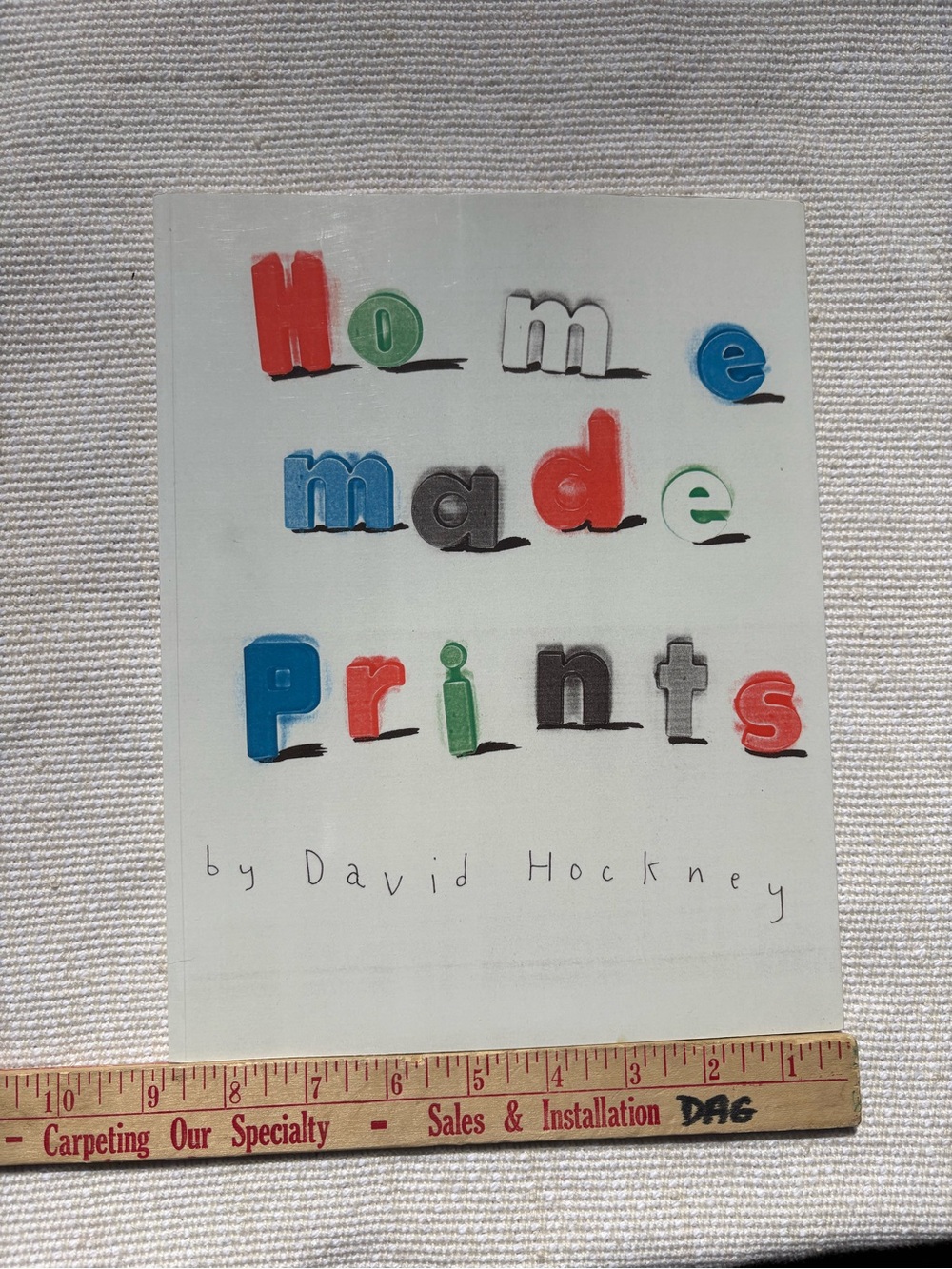 Home Made Prints by David Hockney - from 1986 exhibition in LA